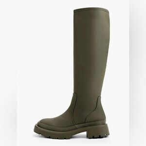 Women's Green Winter & Rain Boots